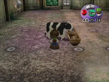 Harvest Moon - A Wonderful Life screen shot game playing